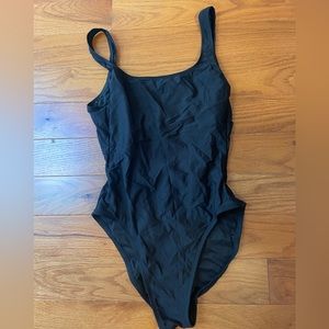 Basic one piece swimsuit